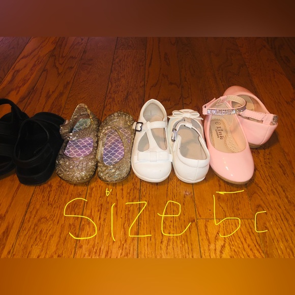Getting rid of these little girls shoes. 5c&6c - Picture 2 of 4